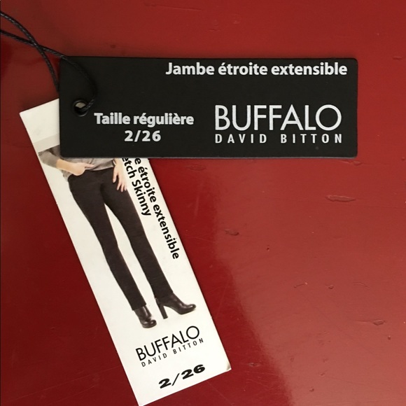 Buffalo David Bitton Black Corduroy Pants - Picture 3 of 7